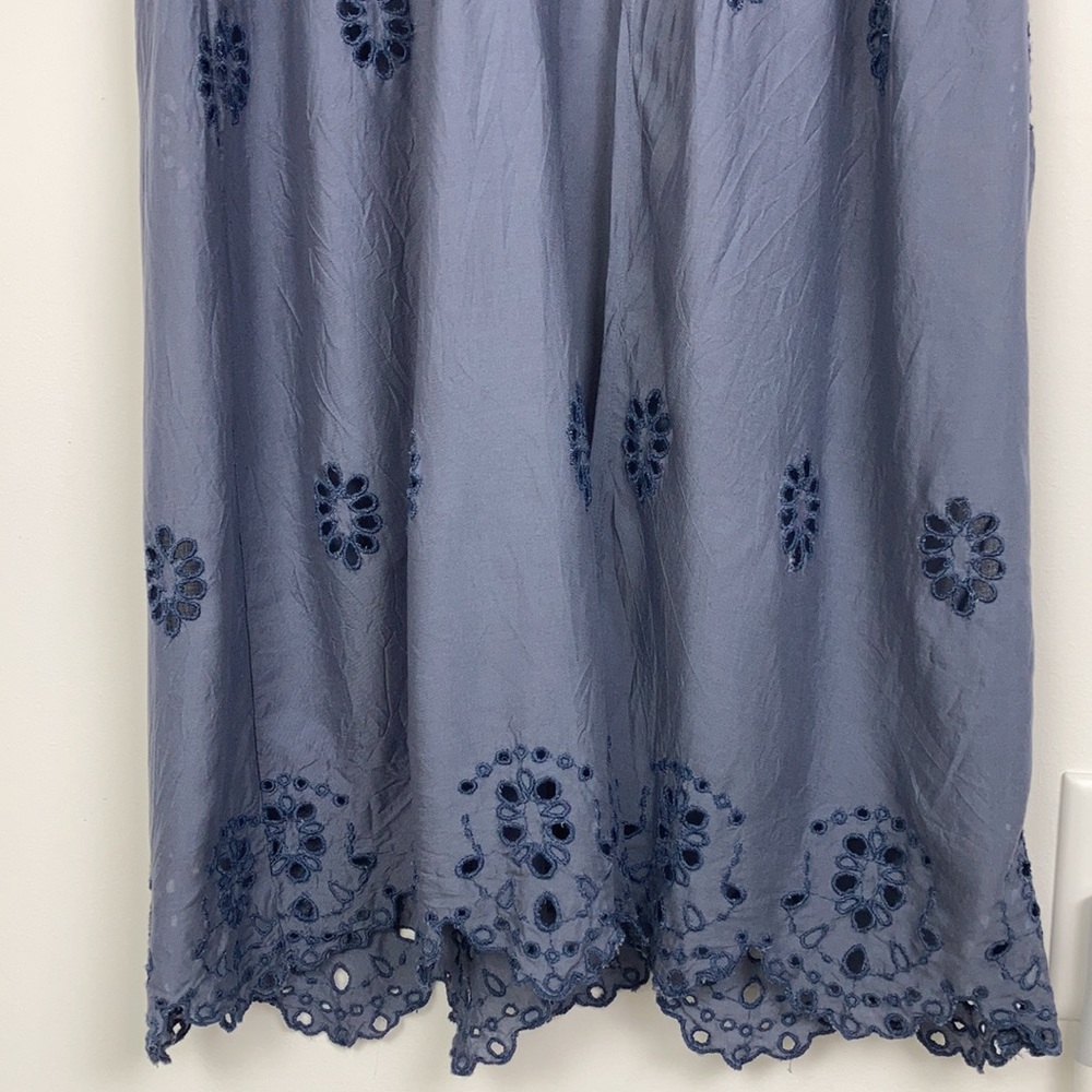 American Eagle Blue Long Kimono - Picture 6 of 16